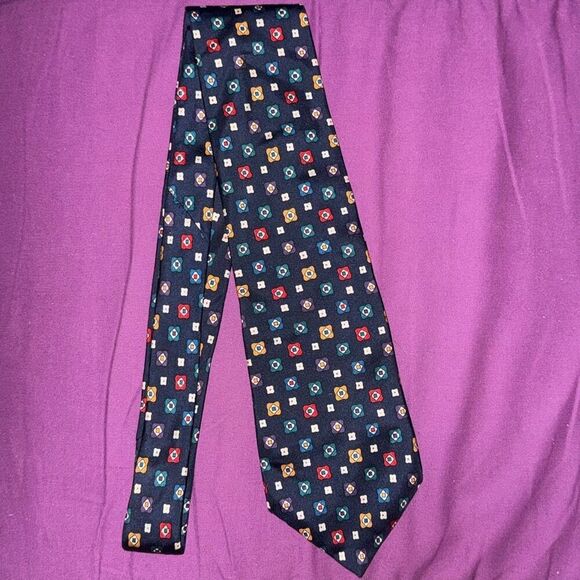 Vintage Adolfo Couture Silk Tie - Picture 1 of 3